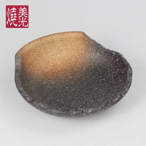 特色餐厅料理刺身碗炒饭碗沙拉碗 创意异形粗陶碗瓷器餐具
