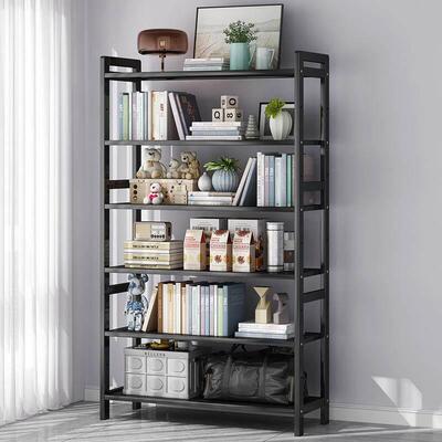 Simple bookshelf for small apartments, wall-mounted, multi-