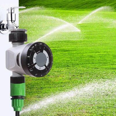Programmable Garden Watering Timer with Efficient Solenoid