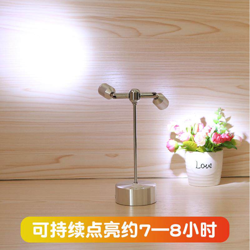 产地货源珠宝灯led双头射灯聚光灯防眩光3w迷你明装充电射灯
