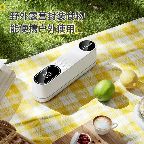 全自动迷充真空封口机包数显家你用食品装机干SJT-818湿两用电保
