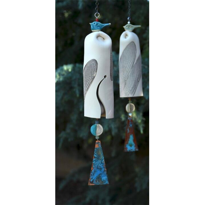 Beautiful Rustic Dragonfly Wind Chimes乡村蜻蜓风铃花园装饰