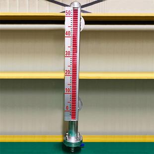 PTFE防腐PP磁翻板液位计UHZ平板水位计双色水位计水位计玻璃板