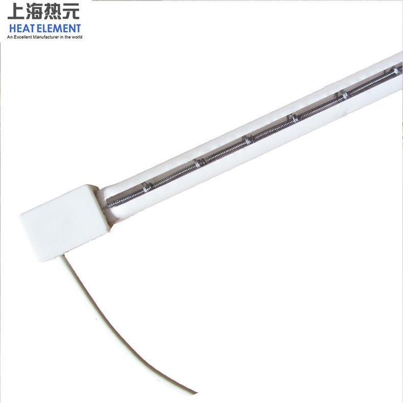 透明红外线加管884热管卤素加加热管吹瓶半镀白加热工业电热机管
