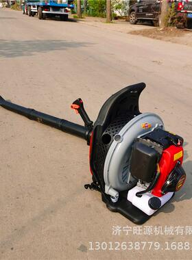 负UIU式风力灭火机四冲背程工程吹尘机大率路功吹叶马机