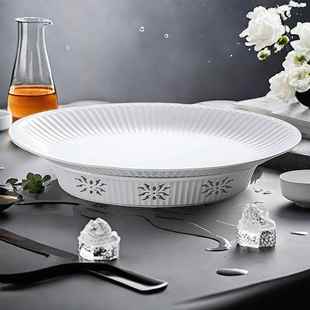 新款 鱼加盘蜡烛热H1582菜盘 加热鱼炉明餐炉盘子特用色酒店大号装