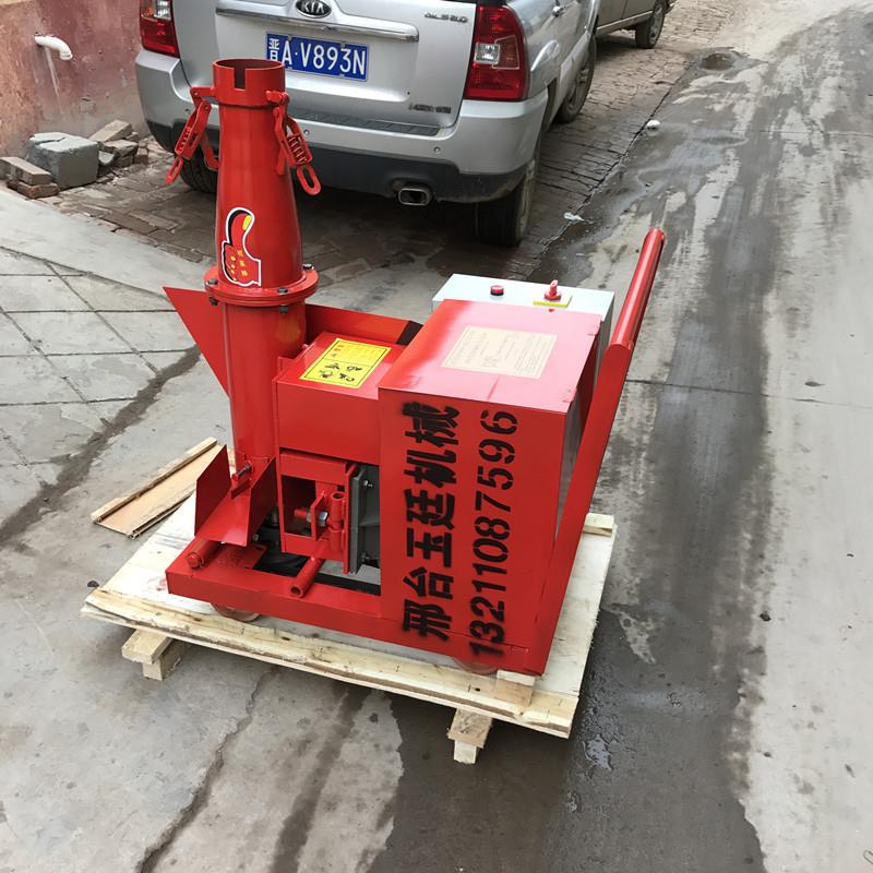 江苏二次构造砂浆泵 农村建设水泥注浆泵 螺旋式二次构造柱上料机