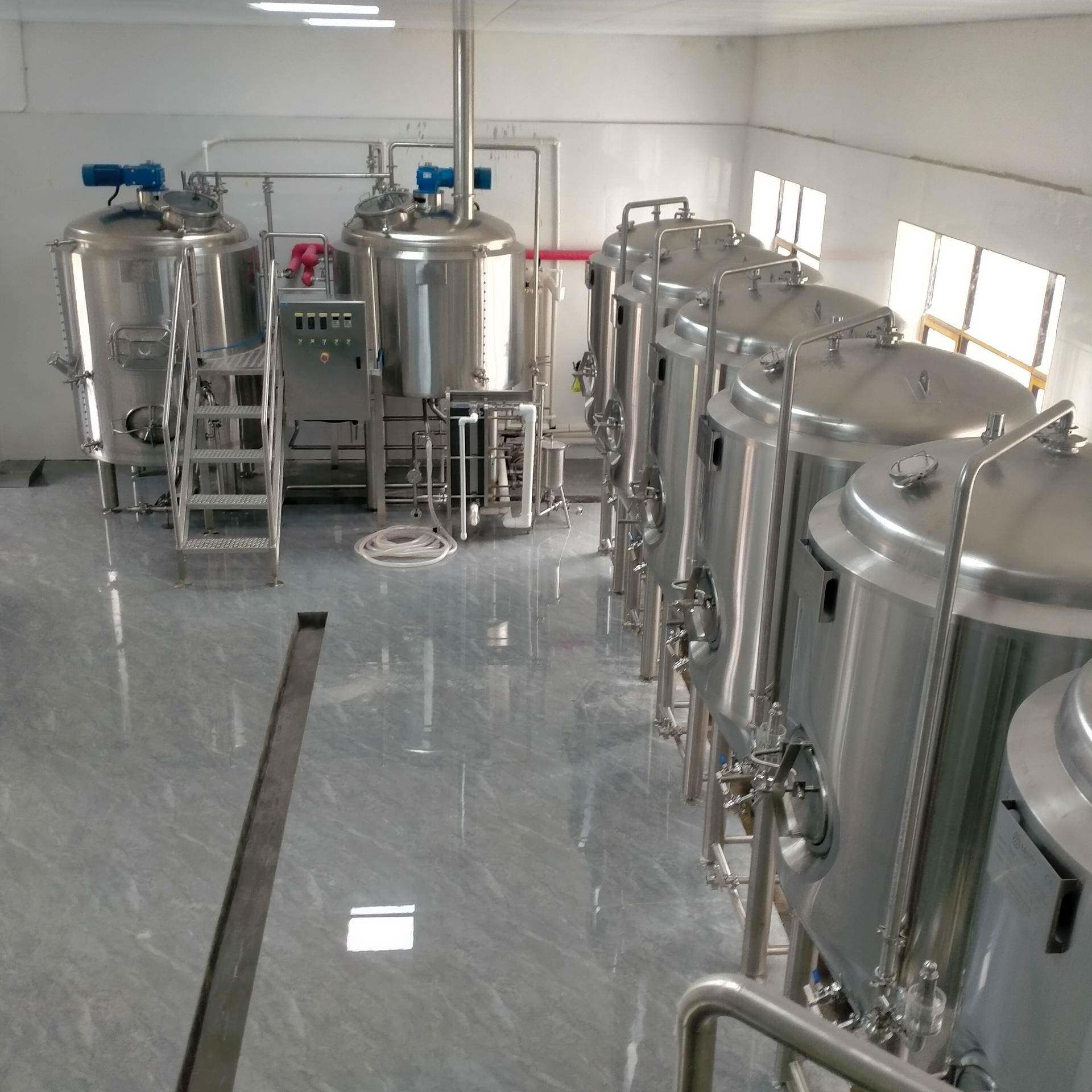 1000L精酿啤酒设备不锈钢全自动酿酒机厂家推荐