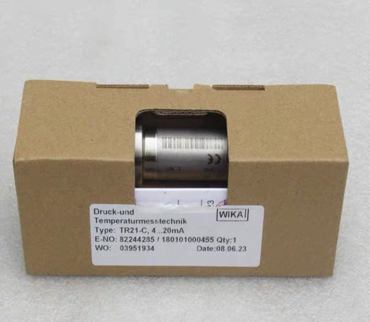 全新WIKA 威卡温度传感器 TR21-C-