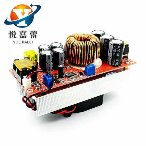 1500W DC-DC升压恒压恒流可调电源模块12-60V升12-90V