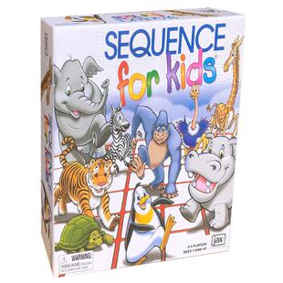英文版SEQUENCE game 序列迷阵花式五子棋桌游卡牌聚会休闲游戏棋