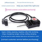 多功能电热锅电火锅通用插头烙饼涮烧烤一体锅2米加长调温电源线