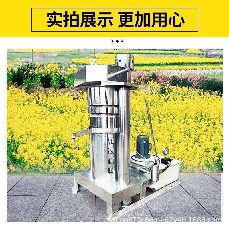 液压榨油机商用中型立式花生核桃压油机大型油坊油菜籽芝麻香油机