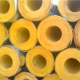 璃蒸汽管管道玻铝棉吸音隔热离880心玻璃棉管套箔离心玻璃棉管