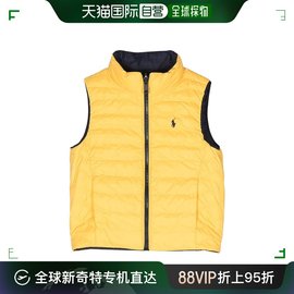 香港直邮Polo Ralph Lauren 徽标无袖棉服马甲 321875513003Blue