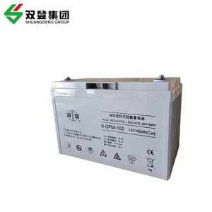 双登蓄电池6-GFM-100铅酸免维护12V100AH光伏太阳能UPS/EPS直流屏