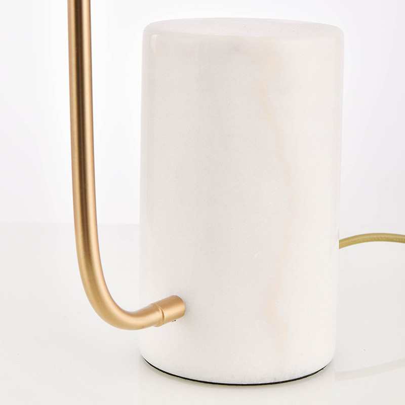 高端大理石轻奢台灯客厅卧室简约北欧创意设计师酒店装饰床头台灯