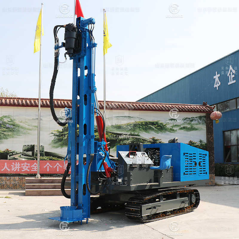 太阳能光伏打桩机螺旋桩钻孔打桩机 履带式液压光伏拧地钉打桩机,五金/工具,打桩机,淘宝优惠券,粉丝福利购,淘宝优惠卷