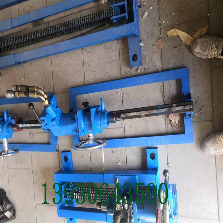 小型顶管钻机路面打过道眼机器地下管道钻孔机注水钻管定向钻