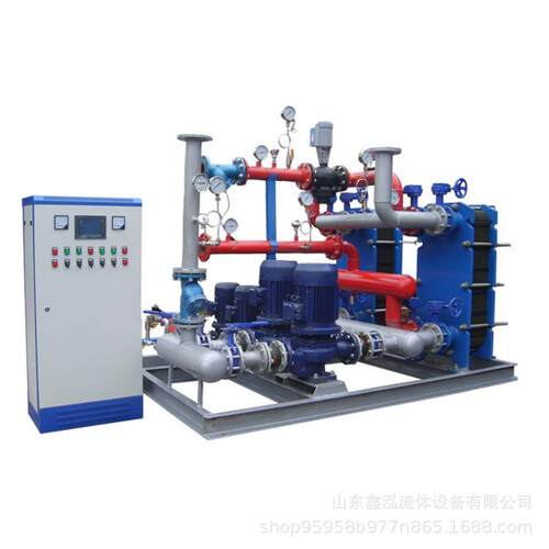 供应全自动热水站工业、民用连续供暖系统压力罐囊式定压机组高效