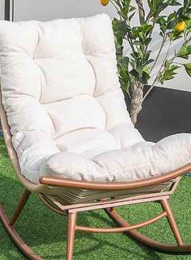 阳台摇椅大82562人躺椅家用休闲椅子摇式懒人摇椅户藤椅成中人外