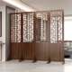 新中式 屏风隔断客厅折叠移动实木中国风入户卧室镂空屏障分割神器