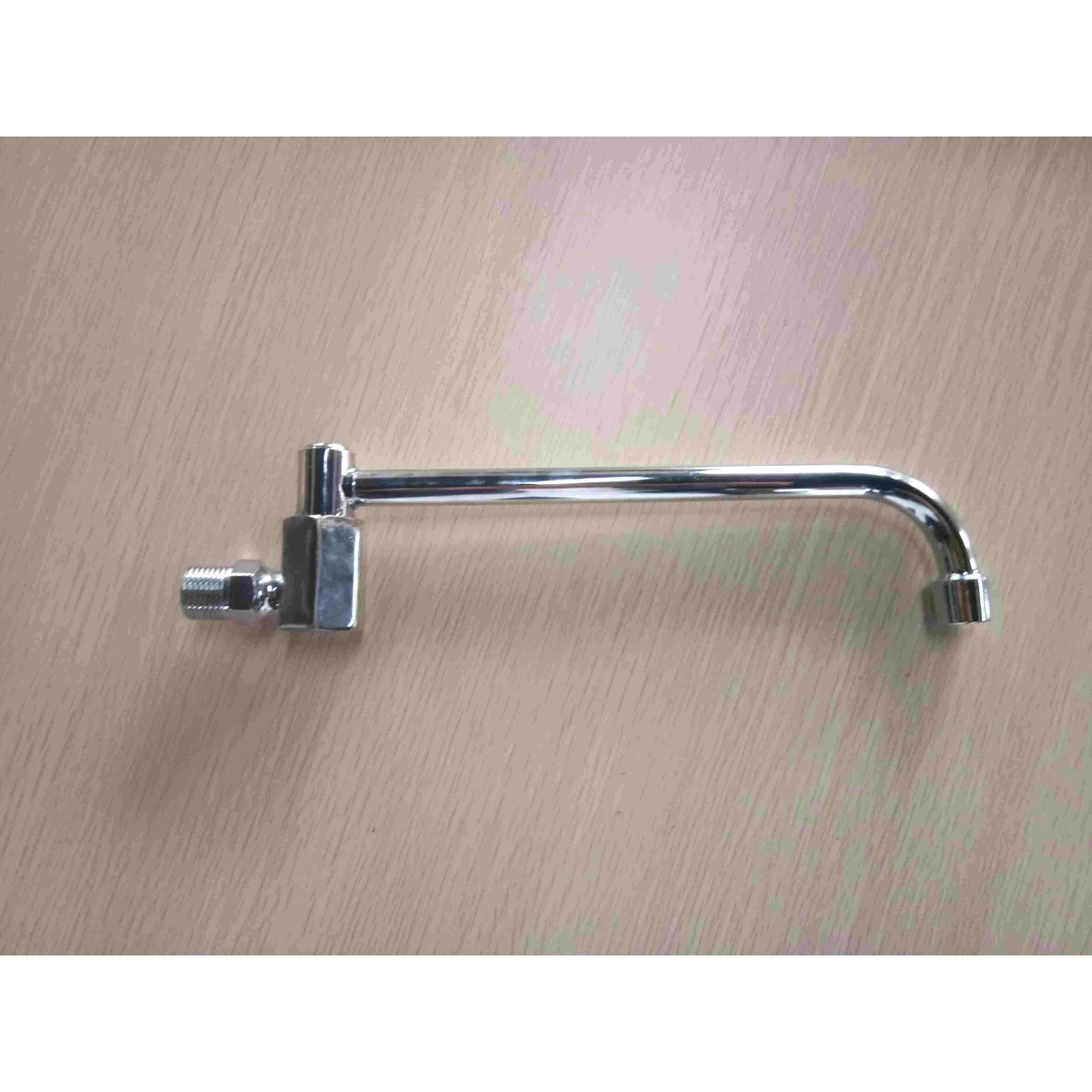 电热锅不锈钢半自动摇摆水嘴 大锅灶台水龙头 商用炒灶长臂水龙头