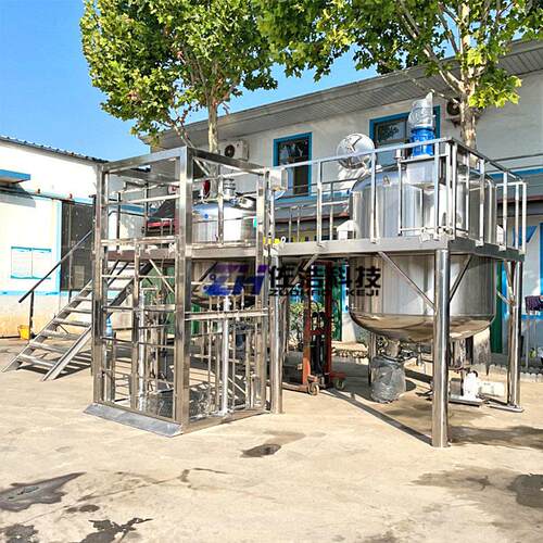 洗衣液加工设备日化成套生产线洗化配料加热乳化自动化洗涤设备