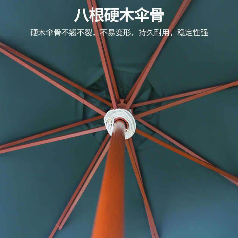 户外桌椅带遮阳伞商用摆摊中柱伞庭院伞室外太阳伞露天花园户外伞