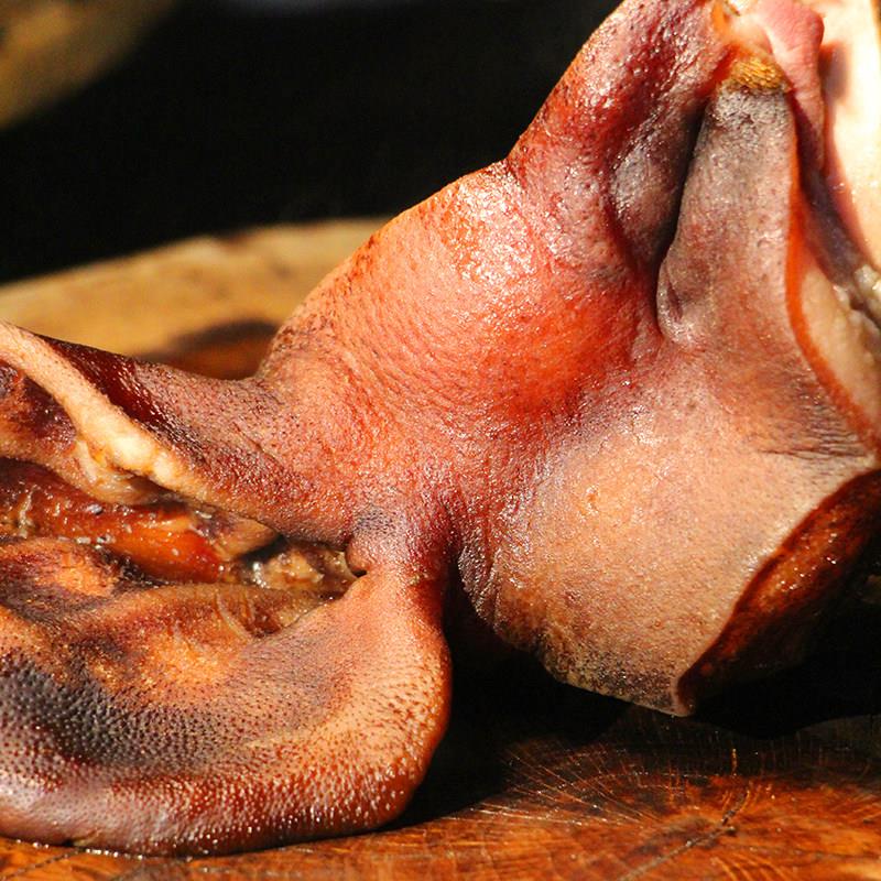 腊肉正宗四川味土产烟熏猪头肉整个腊猪脸猪拱嘴农家自制咸猪头