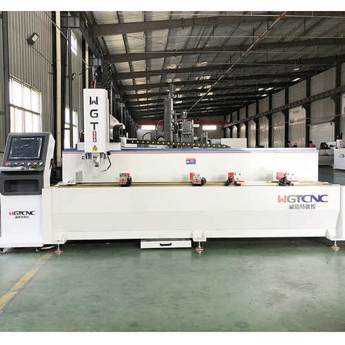 长条型材三轴钻铣加工中心数控钻铣床质保一年铝型材复合加工中心