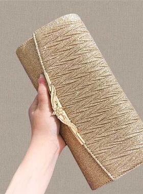 潮牌韩版新款名媛晚宴手拿包女宴会搭配晚礼服小包包手包旗袍包