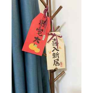 新年和春节门装饰新年进屋创意家居挂饰入口卧室客厅墙壁挂饰
