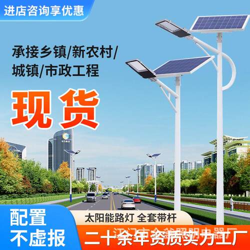 新农村6米路灯户外庭院照明灯市政工程led路灯