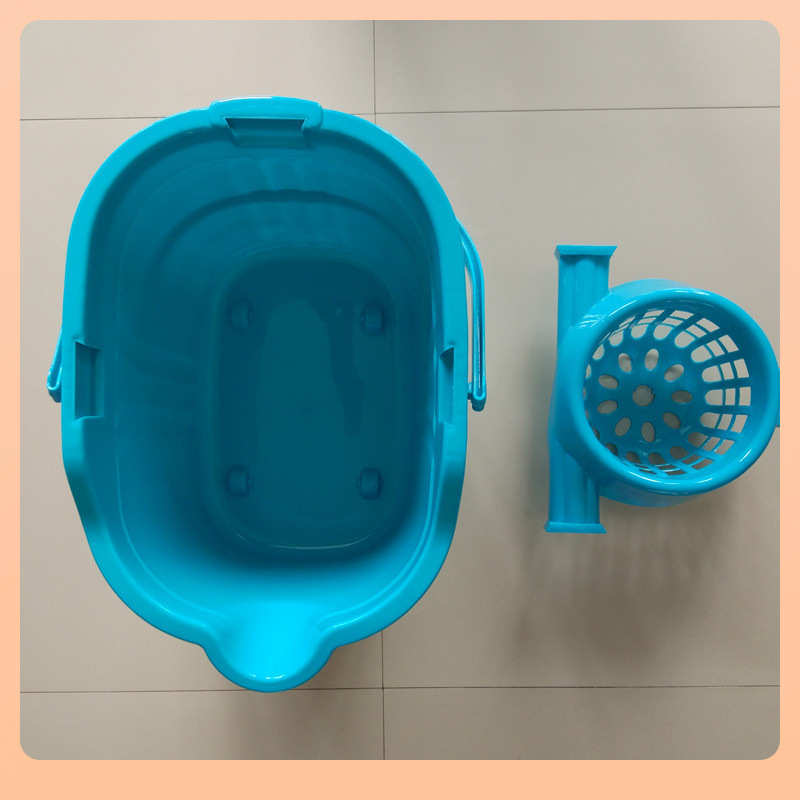 加厚手压拖把桶 大号家用挤水桶拧干桶拖地桶 带滑轮拧水桶地