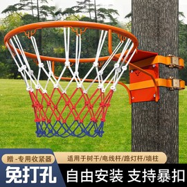 篮球架投篮框壁挂式小篮筐家用成人儿童室外户外室内可移动免打孔