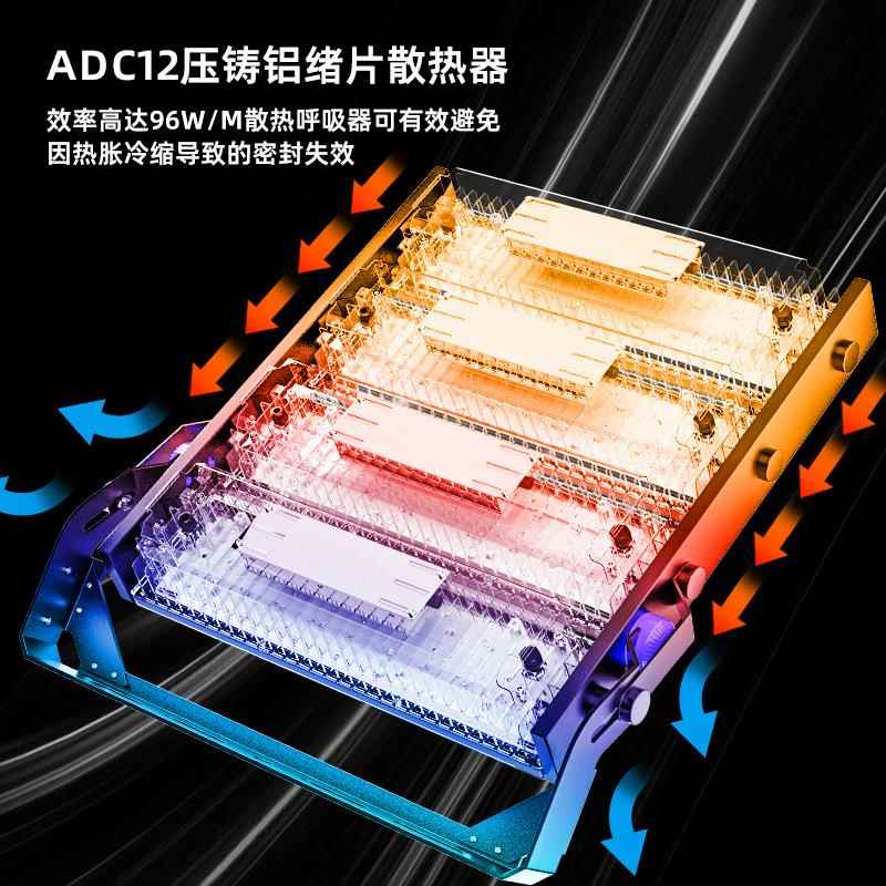led防球场灯水组广投光灯户外防眩目球场照灯场体育馆模高杆探灯
