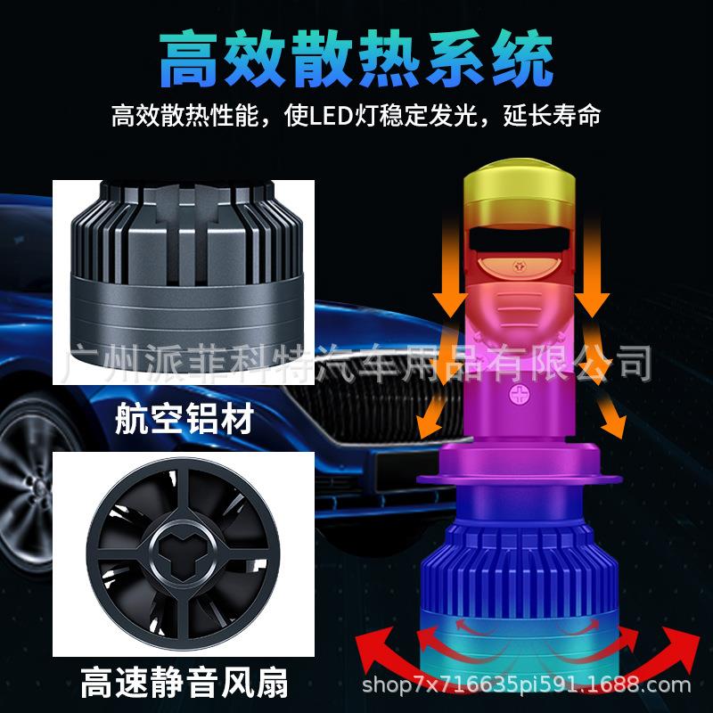 厂直供迷你鱼眼透镜车内置驱3家570超亮聚CCR光灯珠汽LE动D前大灯