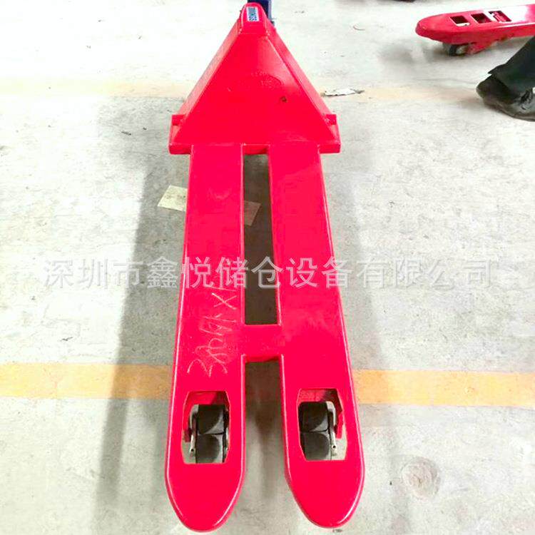 3吨4吨5吨10吨鸿福手动叉车 加长液压搬运车 手拖盘叉车地牛