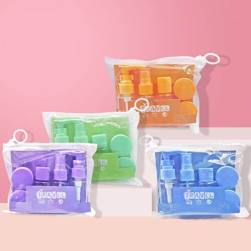 Travel Bottle Set for Portable Shampoo, Body Wash, Skincare,