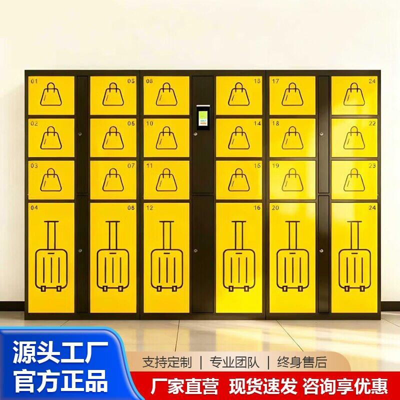 智能存包柜大件行李箱寄存柜商场景区机场存储人脸识别酒店储物柜图片