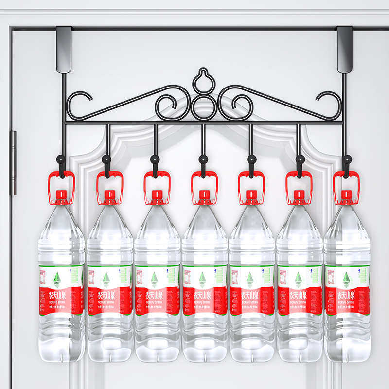 门后挂钩挂衣架免打孔无痕衣帽钩宿舍门后置物门马小