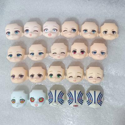 GSC粘土人替换脸表情 超天酱 女神异闻录 雏莓 ob11娃脸壳 A40