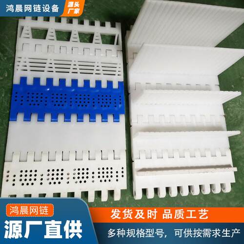 塑料链板工程尼龙带非标异形POM网带洗碗机食品级