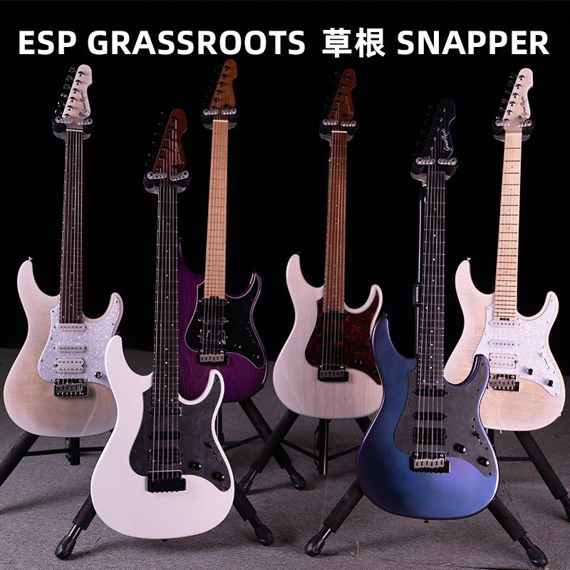 入门乐手101 ESP GRASSROOTS草根SNAPPER电吉他新手入门进阶单摇