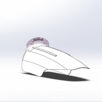 FOX 38/36 轻量化螺丝固定挡泥板 登山车速降