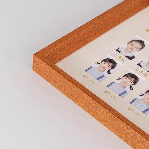 证件照校园时光DIY亲子装饰画