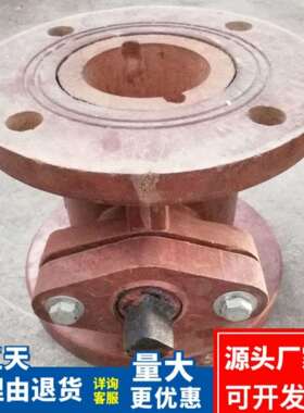 生产直售DN50/65玻璃钢球阀酚醛法兰阀门手动截止阀门