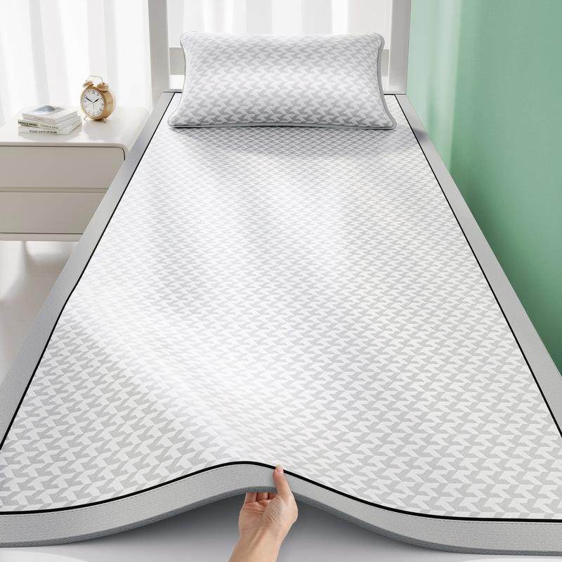 a类学生宿舍凉席冰丝席夏季寝室单人折叠软席夏天可机洗席子,床上用品,冰丝席,淘宝优惠券,粉丝福利购,淘宝优惠卷