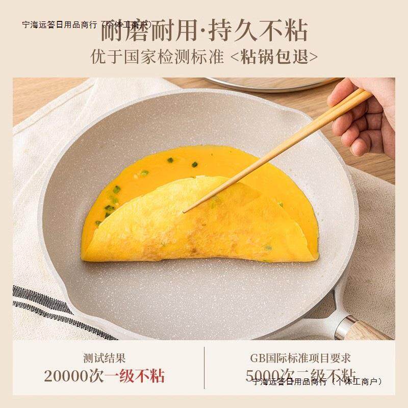 牛排煎锅电磁炉炒锅饼邮平底锅不粘锅煎蛋德用麦包可小锅包邮